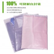 PLA+PBAT可降解貼骨服裝包裝袋可以全部降解嗎？